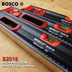 Bosco B2018 High Precision Spirit Level With Magnets 18" (450MM)
