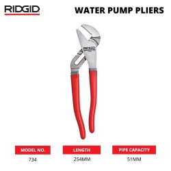 Ridgid 734 Water Pump Pliers 10" (254MM)