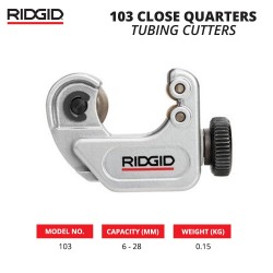 Ridgid 103 Close Quarters Tubing Cutters
