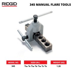 Ridgid 345 45 Degree Manual Flare Tools 