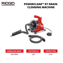 Ridgid PowerClear™ R7 Drain Cleaning Machine