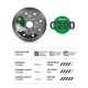 Uniwolf C200 Premium Diamond Blade Porcelain Tile/Granite/Marble Supreme Blade Cutting Disc 4"/105MM Uniwolf C200 Premium Diamond Blade Porcelain Tile/Granite/Marble Supreme Blade Cutting Disc 4"/105MM