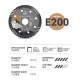 Uniwolf E200 Premium Diamond Blade Concrete/Granite/Hard Bricks Supreme Blade Cutting Disc 4"/105MM Uniwolf E200 Premium Diamond Blade Concrete/Granite/Hard Bricks Supreme Blade Cutting Disc 4"/105MM