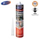 V-Tech VT-201 All Purpose Sealant Acetoxy Silicone Sealant 270ML - Clear/ Black/ White