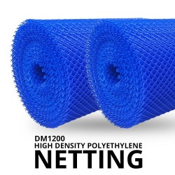 DM1200 High Density Polyethylene Netting 12MM Diamond Mesh 3.0MM (T) x 1M (W) x 25M (L)