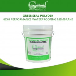 Greenseal Polydek High Performance, Single Component, Water-Based Waterproofing Membrane 5L (Grey/White)