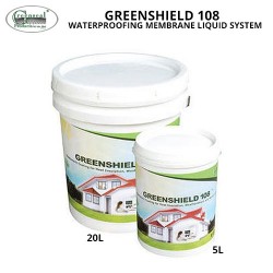 Greenshield 108 Waterproofing Membrane Liquid System 5L (Colour)