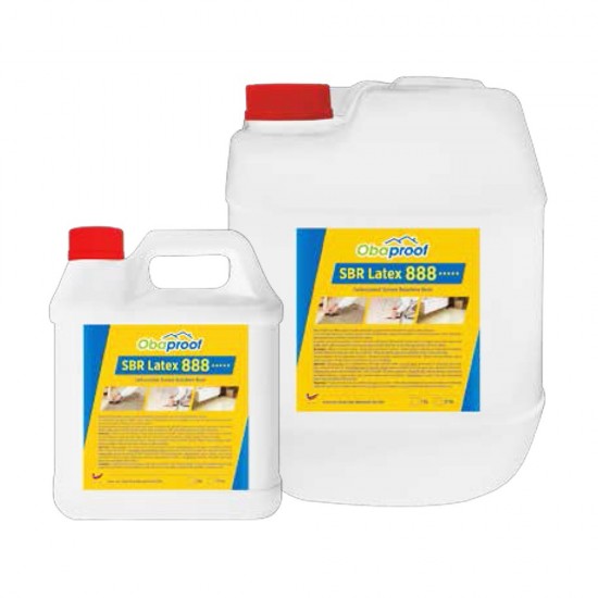 Obaproof SBR Latex 888 Carboxylated Styrene Butadiene Resin 20KG