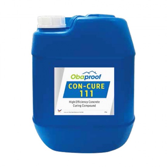 Obaproof Con-Cure 111 High Efficiency Concrete Curing Compound 20KG