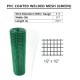 PVC Coated Welded Mesh 1/2" x 1/2" x 19G (WD) x 3' (W) x 70' (L) - GREEN PVC Coated Welded Mesh 1/2" x 1/2" x 19G (WD) x 3' (W) x 70' (L) - GREEN