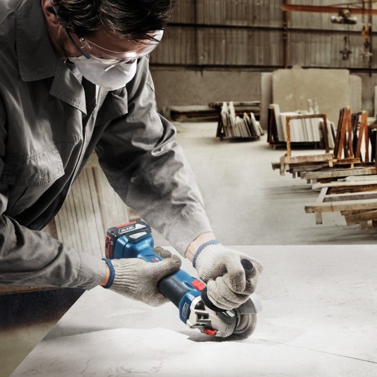 [COMBO] Bosch GWS 18V-10 Cordless 4" Angle Grinder (SET) + Bosch GBH 18V-26 Cordless Rotary Hammer with SDS plus (SOLO)