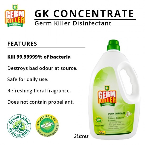 [Ready To Ship] Mr Mckenic Germ Killer Disinfectant Concentrate 2L