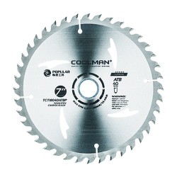 Coolman TCT18040ATBP Saw Blade 7" (DIA) x 40T x 22.23MM (BD)