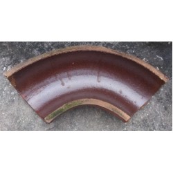 Glazed Channel Bend 90D 6" (150mm)