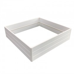 Bunnings Sandleford #0067496 1130 x 1130 x 290mm White Nuvue Raised Garden Bed