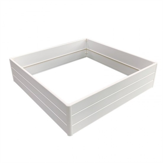 Bunnings Sandleford #0067496 1130 x 1130 x 290mm White Nuvue Raised Garden Bed Bunnings Sandleford #0067496 1130 x 1130 x 290mm White Nuvue Raised Garden Bed