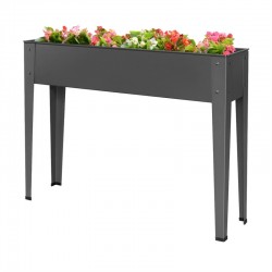 Bunnings Pinnacle #3321763 1020 x 265 x 800mm Charcoal Raised Garden Planter