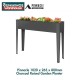 Bunnings Pinnacle #3321763 1020 x 265 x 800mm Charcoal Raised Garden Planter Bunnings Pinnacle #3321763 1020 x 265 x 800mm Charcoal Raised Garden Planter