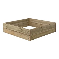 Bunnings Bedford #3320914 120 x 120 x 30cm ACQ Treated Pine Raised Garden Bed