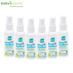 [Ready To Ship] Baby Organix Naturally Kinder Hand Sanitiser 60ML (6 BTLS)