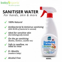 [Ready To Ship] Baby Organix Naturally Kinder Sanitising Water 400ML (1 BTL)