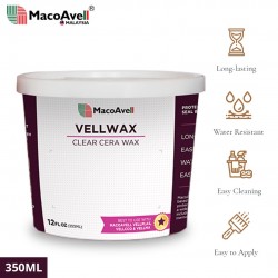 MacoAvell Vellwax Natural Cera Wax Clear/ Black 350ML