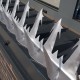 [Type 1] Home Store Galvanised/Stainless Steel Security Wall Fencing Spikes 1.25M (L) x 50MM (W) x 110MM (H) x 2MM (T)