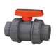 ERA NPT/BSPT UPVC UTB01 True Union Ball Valve With Color Box 2"- 63MM (1 PC)