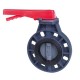 ERA NPT/BSPT UPVC UBV01 Butterfly Valve, Handle Type 3" - 90MM