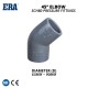 ERA NPT/BSPT SCH80 Pressure Fittings US8E01 45° Elbow 2" - 63MM