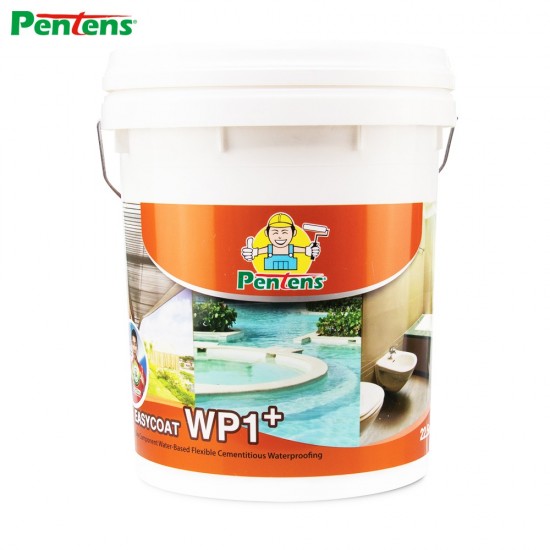 Pentens Easycoat WP1+ One Component Water-Based Flexible Cementitious Waterproofing 6KG Pentens Easycoat WP1+ One Component Water-Based Flexible Cementitious Waterproofing 6KG