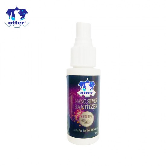 Otter Nano Silver Sanitizer 70ML (3BTLS) Otter Nano Silver Sanitizer 70ML (3BTLS)