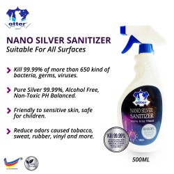 [Ready To Ship] Otter Nano Silver Sanitizer Spray 500ML (2BTLS)