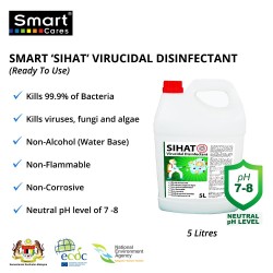 [Ready To Ship] Smart 'Sihat' Virucidal Disinfectant (Ready To Use) 5 Litres