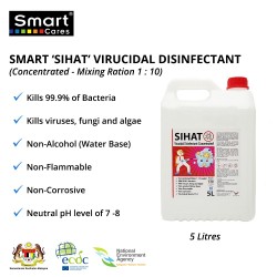 Smart 'Sihat' Virucidal Disinfectant (Concentrated) - 5 Litres
