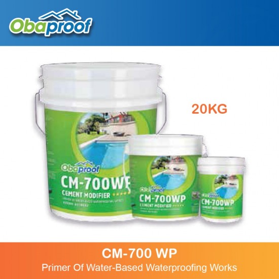 Obaproof CM-700WP Cement Modifier Primer of Water-Based Waterproofing Works 20KG