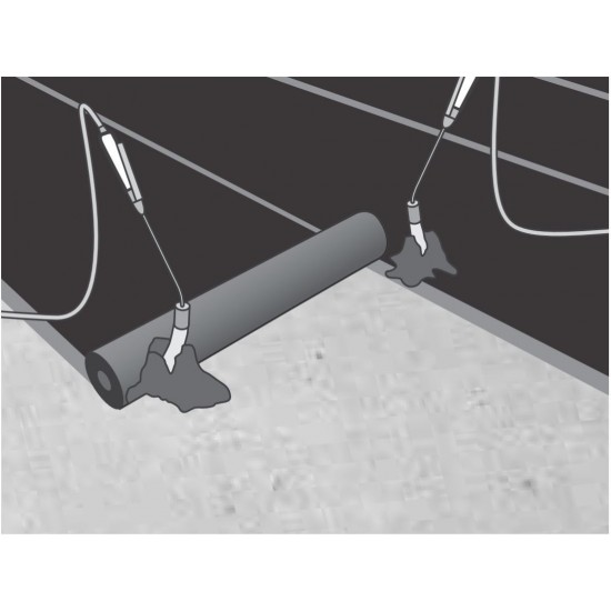Obaproof TO-1000 Torch Applied Bituminous Waterproofing Membrane 3.0MM (T) x 1M (W) x 10M (L) x 40KG - Mineral/Sand