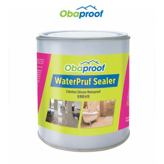 Obaproof Waterpruf Sealer Colorless Silicone Waterproofer 1L