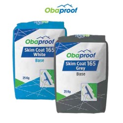Obaproof Skim Coat 165 Base 25KG/40KG (White/Grey)