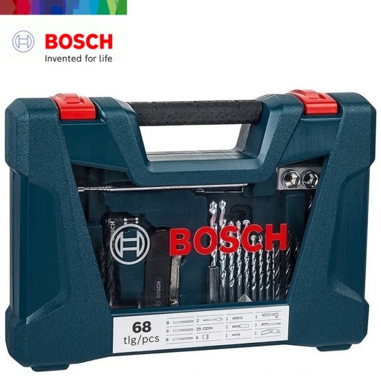 BOSCH V-Line 68PCS Drill Bit & Screwdriver Bit Set (2607017409)