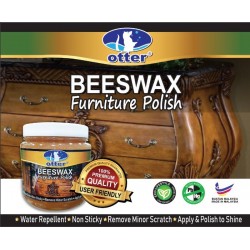 Otter 100% Premium Quality Beeswax Wood Furniture Polishing 280G