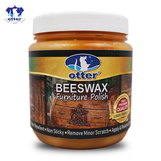 Otter 100% Premium Quality Beeswax Wood Furniture Polishing 280G