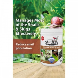 Mr Ganick PT-8643 Non Toxic Organic Molluscicide Natural Snail Control 1L