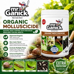 Mr Ganick PT-8643 Non Toxic Organic Molluscicide Natural Snail Control 1L