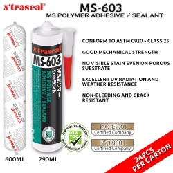 X'traseal MS-603 Polymer Adhesive / Sealant 290ML (24PCS/CTN)