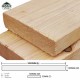 Home Store Pine Wood Timber Rectangular Rough Sawn (RS) 23MM (T) x 100MM (W) x 3000MM (L) (Wood Pallet)