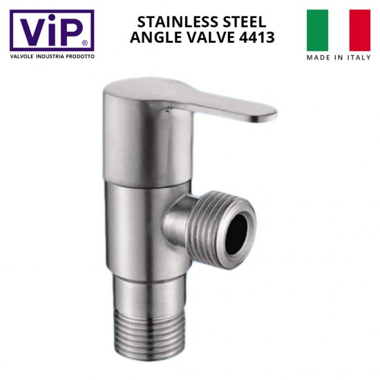 VIP 4413 Stainless Steel Angle Valve 1/2" (D)