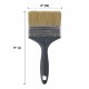 Paint Brush (Berus Cat) 100% Synthetic Filament With Stainless Steel Ferrule & Plastic Handle 1''/ 1½''/ 2''/ 2½''/ 3''/ 4''