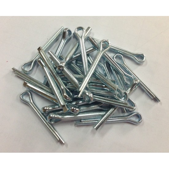 Zinc Plated Steel Cotter Pin M4 x 30mm (200PCS/BOX)