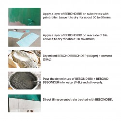 Bebond BB1 Cementitious Multipurpose Adhesive Bonding Agent 5L